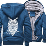 Men Clothing winter top Camouflage sleeve coats animal Printed Plus Size Brand sweatshirts 2019 Fashion Men's wool liner jackets - one46.com.au