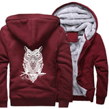 Men Clothing winter top Camouflage sleeve coats animal Printed Plus Size Brand sweatshirts 2019 Fashion Men's wool liner jackets - one46.com.au