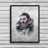 Game Of thrones Art Canvas Painting Wall Art Pictures prints home decor Wall poster decoration for living room - one46.com.au