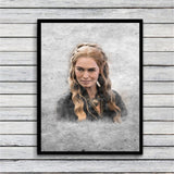 Game Of thrones Art Canvas Painting Wall Art Pictures prints home decor Wall poster decoration for living room - one46.com.au