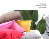 Luxury Velvet Cushion Cover 45x45cm Pillow Cover Pillow Case Green Yellow Pink Blue Gold White Black Gray Home Decorative Sofa - one46.com.au