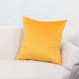 Luxury Velvet Cushion Cover 45x45cm Pillow Cover Pillow Case Green Yellow Pink Blue Gold White Black Gray Home Decorative Sofa - one46.com.au