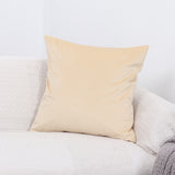 Luxury Velvet Cushion Cover 45x45cm Pillow Cover Pillow Case Green Yellow Pink Blue Gold White Black Gray Home Decorative Sofa - one46.com.au