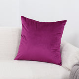 Luxury Velvet Cushion Cover 45x45cm Pillow Cover Pillow Case Green Yellow Pink Blue Gold White Black Gray Home Decorative Sofa - one46.com.au