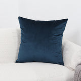 Luxury Velvet Cushion Cover 45x45cm Pillow Cover Pillow Case Green Yellow Pink Blue Gold White Black Gray Home Decorative Sofa - one46.com.au