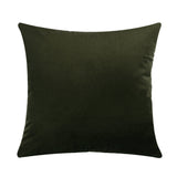 Luxury Velvet Cushion Cover 45x45cm Pillow Cover Pillow Case Green Yellow Pink Blue Gold White Black Gray Home Decorative Sofa - one46.com.au