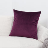 Luxury Velvet Cushion Cover 45x45cm Pillow Cover Pillow Case Green Yellow Pink Blue Gold White Black Gray Home Decorative Sofa - one46.com.au