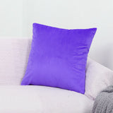 Luxury Velvet Cushion Cover 45x45cm Pillow Cover Pillow Case Green Yellow Pink Blue Gold White Black Gray Home Decorative Sofa - one46.com.au