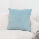 Luxury Velvet Cushion Cover 45x45cm Pillow Cover Pillow Case Green Yellow Pink Blue Gold White Black Gray Home Decorative Sofa - one46.com.au