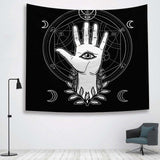 Sun Witchcraft Ouija Tapestry Wall Fabric Wall Hanging Tapestry Wall Blanket Farmhouse Home Decor  Boho Decor Window Tapestry - one46.com.au