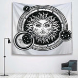 Sun Witchcraft Ouija Tapestry Wall Fabric Wall Hanging Tapestry Wall Blanket Farmhouse Home Decor  Boho Decor Window Tapestry - one46.com.au