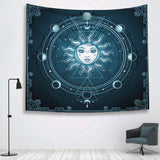 Sun Witchcraft Ouija Tapestry Wall Fabric Wall Hanging Tapestry Wall Blanket Farmhouse Home Decor  Boho Decor Window Tapestry - one46.com.au