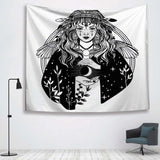 Sun Witchcraft Ouija Tapestry Wall Fabric Wall Hanging Tapestry Wall Blanket Farmhouse Home Decor  Boho Decor Window Tapestry - one46.com.au