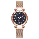 Luxury Luminous Women Watches Starry Sky Magnetic Female Wristwatch Waterproof Rhinestone Clock relogio feminino montre femme - one46.com.au
