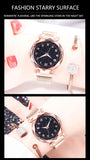 Luxury Luminous Women Watches Starry Sky Magnetic Female Wristwatch Waterproof Rhinestone Clock relogio feminino montre femme - one46.com.au