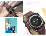 2018 Top Brand Square Women Bracelet Watches Contracted Leather Crystal WristWatches Women Dress Ladies Quartz Clock Dropshiping - one46.com.au