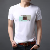 2019 New Fashion Brand T Shirts Mens 100% Cotton O Neck Trending Streetwear Tops Summer Korean Short Sleeve Tee Mens Clothing - one46.com.au