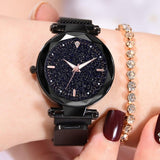 Luxury Women Watches 2019 Ladies Watch Starry Sky Magnetic Waterproof Female Wristwatch Luminous relogio feminino reloj mujer - one46.com.au