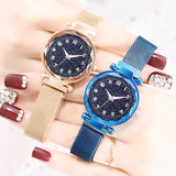 Luxury Luminous Women Watches Starry Sky Magnetic Female Wristwatch Waterproof Rhinestone Clock relogio feminino montre femme - one46.com.au