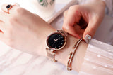 Luxury Women Watches Ladies Magnetic Starry Sky Clock Fashion Diamond Female Quartz Wristwatches relogio feminino zegarek damski - one46.com.au
