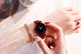 Luxury Women Watches Ladies Magnetic Starry Sky Clock Fashion Diamond Female Quartz Wristwatches relogio feminino zegarek damski - one46.com.au