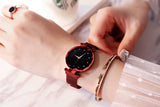 Luxury Women Watches Ladies Magnetic Starry Sky Clock Fashion Diamond Female Quartz Wristwatches relogio feminino zegarek damski - one46.com.au