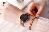 Luxury Women Watches Ladies Magnetic Starry Sky Clock Fashion Diamond Female Quartz Wristwatches relogio feminino zegarek damski - one46.com.au