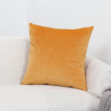 Luxury Velvet Cushion Cover 45x45cm Pillow Cover Pillow Case Green Yellow Pink Blue Gold White Black Gray Home Decorative Sofa - one46.com.au