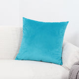 Luxury Velvet Cushion Cover 45x45cm Pillow Cover Pillow Case Green Yellow Pink Blue Gold White Black Gray Home Decorative Sofa - one46.com.au