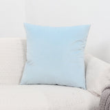 Luxury Velvet Cushion Cover 45x45cm Pillow Cover Pillow Case Green Yellow Pink Blue Gold White Black Gray Home Decorative Sofa - one46.com.au