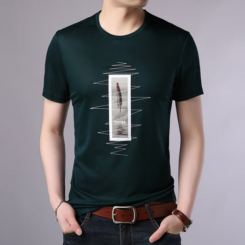 2019 New Fashion Brand T Shirt For Men O Neck Print Street Wear Tops Trending Summer Top Grade Short Sleeve Tee Men Clothing - one46.com.au