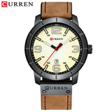 Relogio Masculino Mens Watches Curren Brand Luxury Leather Quartz Men Watch Casual Sport Clock Male Men Military Watches - one46.com.au