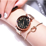 Luxury Women Watches Magnetic Starry Sky Female Clock Quartz Wristwatch Fashion Ladies Wrist Watch reloj mujer relogio feminino - one46.com.au