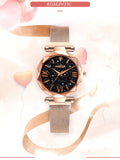 Luxury Women Watches Magnetic Starry Sky Female Clock Quartz Wristwatch Fashion Ladies Wrist Watch reloj mujer relogio feminino - one46.com.au