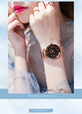 Luxury Women Watches Magnetic Starry Sky Female Clock Quartz Wristwatch Fashion Ladies Wrist Watch reloj mujer relogio feminino - one46.com.au