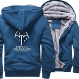 sportswear thicken coats bring me high quality brand sweatshirts 2019 winter wool liner jackets men Camouflage sleeve tracksuits - one46.com.au