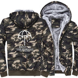sportswear thicken coats bring me high quality brand sweatshirts 2019 winter wool liner jackets men Camouflage sleeve tracksuits - one46.com.au