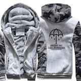 sportswear thicken coats bring me high quality brand sweatshirts 2019 winter wool liner jackets men Camouflage sleeve tracksuits - one46.com.au