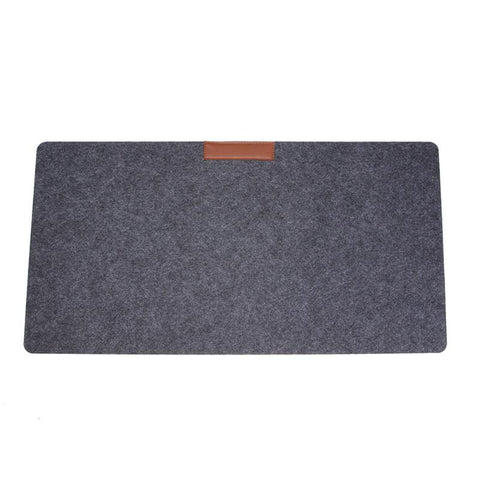 2mm/3mm Thickness Felt Computer Desk Mat Desktop Mouse Pad Large Size Keyboard Game Laptop Table Mat for Home Office 63 X 33cm - one46.com.au