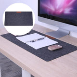 2mm/3mm Thickness Felt Computer Desk Mat Desktop Mouse Pad Large Size Keyboard Game Laptop Table Mat for Home Office 63 X 33cm - one46.com.au