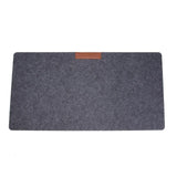 2mm/3mm Thickness Felt Computer Desk Mat Desktop Mouse Pad Large Size Keyboard Game Laptop Table Mat for Home Office 63 X 33cm - one46.com.au