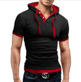 Fashion Summer Short Sleeve Solid Polo Shirt Men Cotton Print Slim Casual Polos Breathable Embroidery Shirt Mens Clothing 5xl - one46.com.au