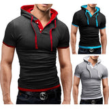 Fashion Summer Short Sleeve Solid Polo Shirt Men Cotton Print Slim Casual Polos Breathable Embroidery Shirt Mens Clothing 5xl - one46.com.au