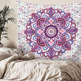 110*130cm Mandala Color Printed Wall Cloth Tapestry Polyester Hanging Wall Carpet Decorative Tablecloth Blanket Home Decor 60009 - one46.com.au
