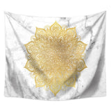 110*130cm Mandala Color Printed Wall Cloth Tapestry Polyester Hanging Wall Carpet Decorative Tablecloth Blanket Home Decor 60009 - one46.com.au