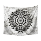 110*130cm Mandala Color Printed Wall Cloth Tapestry Polyester Hanging Wall Carpet Decorative Tablecloth Blanket Home Decor 60009 - one46.com.au