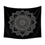 110*130cm Mandala Color Printed Wall Cloth Tapestry Polyester Hanging Wall Carpet Decorative Tablecloth Blanket Home Decor 60009 - one46.com.au