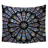 110*130cm Mandala Color Printed Wall Cloth Tapestry Polyester Hanging Wall Carpet Decorative Tablecloth Blanket Home Decor 60009 - one46.com.au