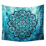 110*130cm Mandala Color Printed Wall Cloth Tapestry Polyester Hanging Wall Carpet Decorative Tablecloth Blanket Home Decor 60009 - one46.com.au