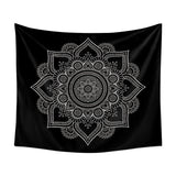 110*130cm Mandala Color Printed Wall Cloth Tapestry Polyester Hanging Wall Carpet Decorative Tablecloth Blanket Home Decor 60009 - one46.com.au